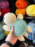 Turtle Crochet Plushie - Light Green