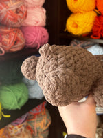 Blissful Bear Crochet Plushie