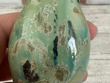 Aurora Green Ceramic Cat Whisker Mini Vase