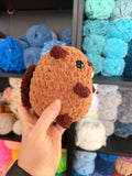 Pudgey Beaver Crochet Plushie