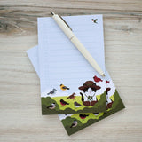 Bird-Watcher Cat Checklist Notepad