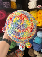 Whale Crochet Plushie - Rainbow