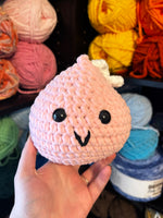 Chocolate Kiss Crochet Plushie - Pink