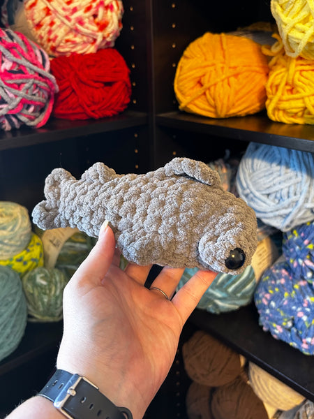 Hammerhead Shark Crochet Plushie