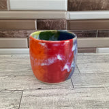 13 oz Rainbow Ceramic Cup