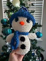 Snowman Crochet Plushie