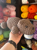 Blissful Bear Crochet Plushie