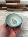 Blue and White Ceramic Ring Holder