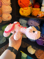 Dragon Crochet Plushie - Pink