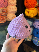 Chocolate Kiss Crochet Plushie - Purple