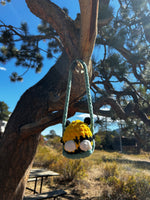 Bee on a Swing Crochet Plushie