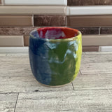 13 oz Rainbow Ceramic Cup