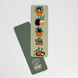 House Plants Cat Bookmark