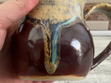 12 oz Cordovan Flux Tuxedo Cat Ceramic Mug