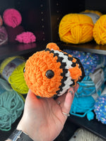 Clownfish Crochet Plushie - Small