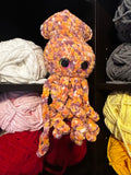 Squid Crochet Plushie - Subtle Lesbian Flag