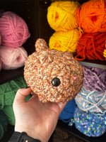 Cat Crochet Plushie - Sandy Tweed
