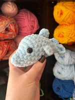 Dolphin Crochet Plushie - Light Blue