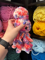 Baby Squid Crochet Plushie - Petal Power
