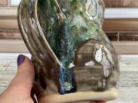 20 oz Lime Shower over Galaxy Ceramic Mug