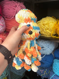 Baby Squid Crochet Plushie - Beach Ball