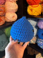 Chocolate Kiss Crochet Plushie - Blue