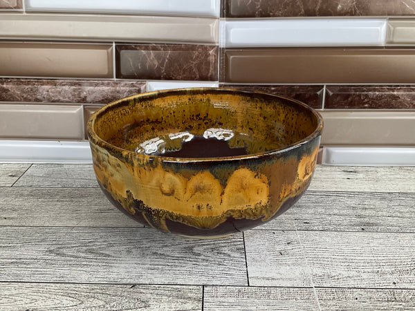 21 oz Cordovan Flux Ceramic Bowl