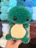 Turtle Weighted Crochet Plushie