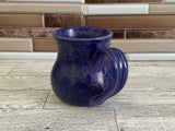 12 oz Purple Crystal Hugging Cats Ceramic Mug