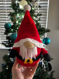 Santa Clause Crochet Gnome