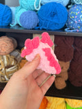 Axolotl Critterling Crochet Plushie - Light Pink