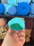 Peacock Critterling Crochet Plushie
