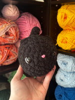 Cat Crochet Plushie - Black