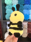 Bee Weighted Crochet Plushie