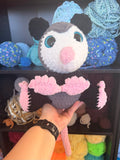Pepper the Possum Splooter Crochet Plushie