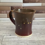 13 oz Light Flux over Cordovan Ceramic Mug