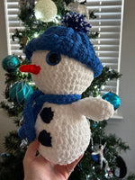 Snowman Crochet Plushie