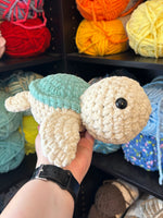 Turtle Crochet Plushie - Light Green