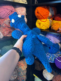 Dragon Crochet Plushie - Blue