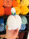 Cat Crochet Plushie - Crayon Box and White