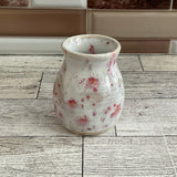 Pink Pearl Ceramic Cat Whisker Mini Vase