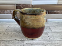 14 oz Cordovan over Light Flux Ceramic Mug