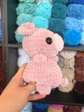 Pig Weighted Crochet Plushie