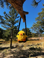 Chick on a Swing Crochet Plushie