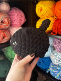 Cat Crochet Plushie - Black