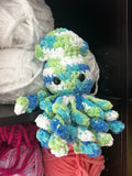 Baby Squid Crochet Plushie - Surf