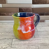 14 oz Rainbow Ceramic Mug