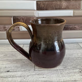15 oz Light Flux over Cordovan Ceramic Mug
