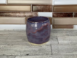 7 oz Lilac Ceramic Thumb Indent Cup