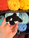 Orca Whale Critterling Crochet Plushie